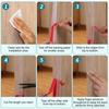 37 X 40 Feet T Shaped Rubber Barrier For Wind Noise And Particle Resistance Insulation Home Office Entry Sealing