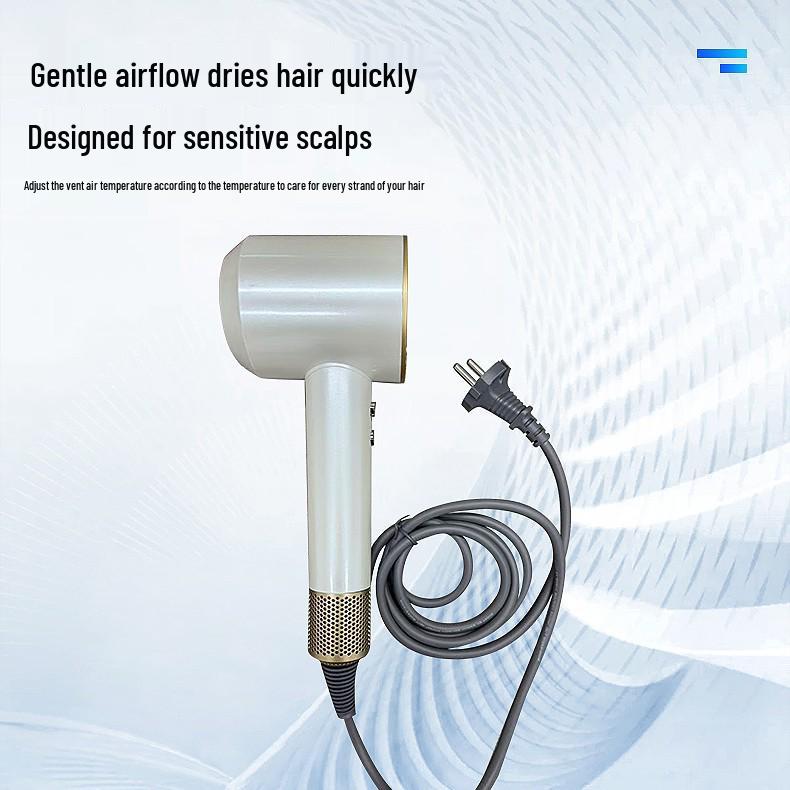 High-Speed Leafless Hair Dryer with Constant Temperature & Hydrating Negative Ions