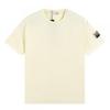 STONE Crewneck T-Shirt Loose Fit Short Sleeve Men Women Casual Basic Top