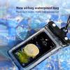 IPX8 Waterproof Phone Cases For iPhone 15 14 13 12 11 Pro Max Samsung A54 S23 Ultra Redmi Note 12 Floating Airbag Swim Bag Cover