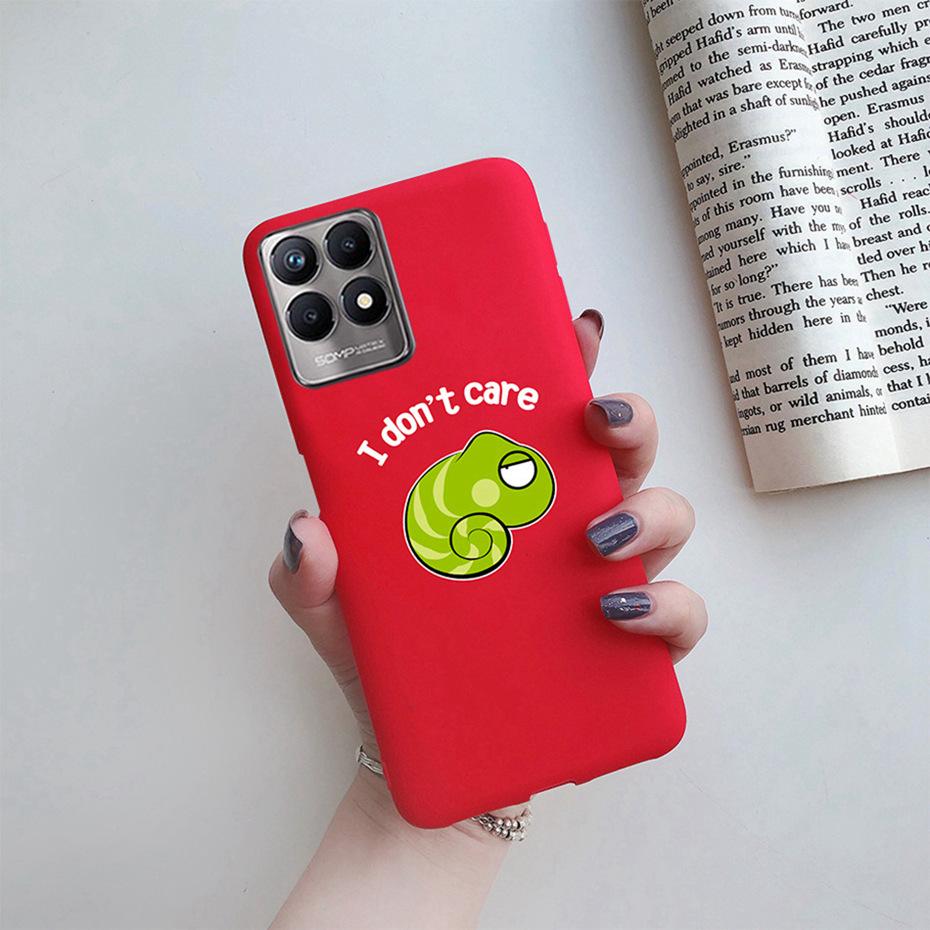 For Realme Narzo 50 Case RMX3286 Cute Painted Soft Silicone Back Cover for OPPO Realme Narzo 50 Phone Case Bumper Narzo50 Coque