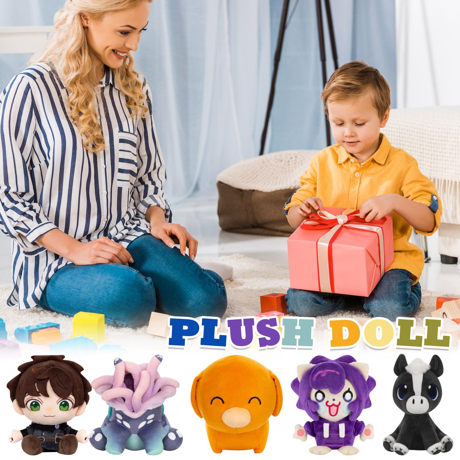 

Плюшевая кукла, Игрушка в подарок, Мультфильм, Детская тряпичная кукла, Детская подарочная подушка One Size