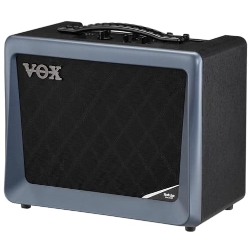 VOX Nutube-equipped Guitar Amplifier, VX50 GTV, Incredibly Lightweight Design, 50W High Output, Ideal for Home Practice, Studio, and Stage, Portable,
