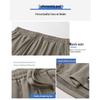 ROMON Men's Ice Silk High Elastic Casual Shorts