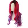 Anime Women Wig Descendants 3 Audrey Wig Mixed Colors Synthetic Hair Cosplay Costume Wigs For Children and Adult