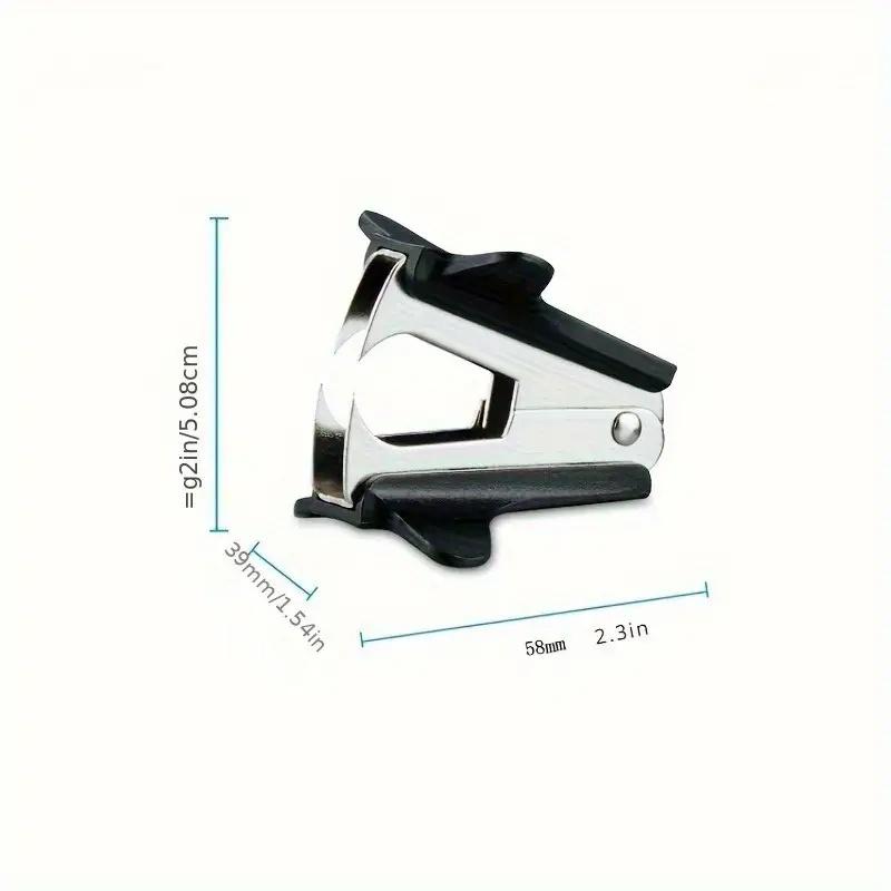 3Pcs Black Staple Remover Set Portable Mini Staple Puller Tool for Office School Home Paper Binding