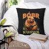 Bobr Kurwa Bober Beaver Square Pillowcase Cushion Cover Pillow Case Throw Pillow Cover for Home Bedroom Car