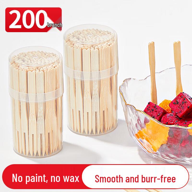 Disposable Wooden Fruit Forks
