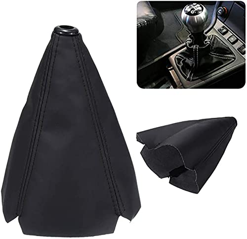 liuzhuo Shift Boot Shift Knob Cover for Car, Truck, Light Vehicle, General Purpose, Black
