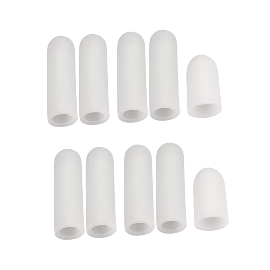 20Pcs Finger Brace Splint Sleeve Thumb Support Adjustable Index Pinky