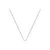 925 Sterling Silver Simple Temperament Chain Necklace Clavicular Chain for Women Birthday Gift Fashion Fine Jewelry