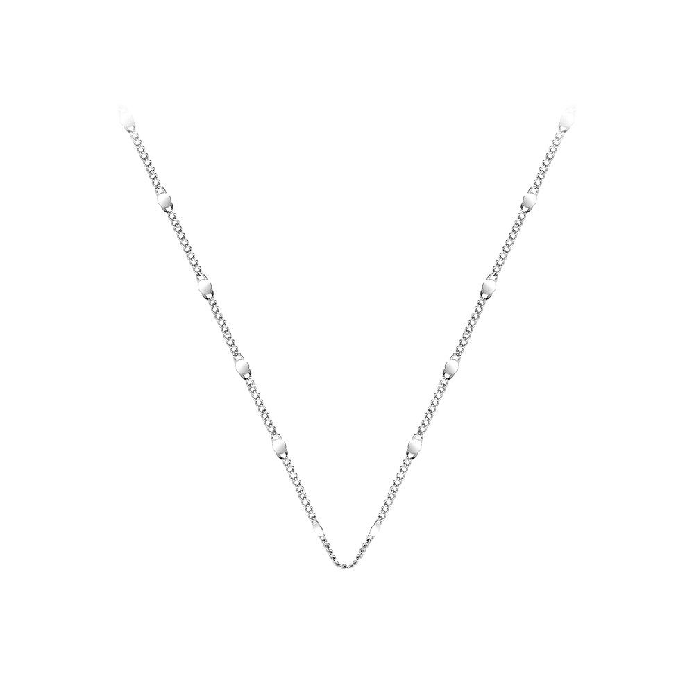 925 Sterling Silver Simple Temperament Chain Necklace Clavicular Chain for Women Birthday Gift Fashion Fine Jewelry