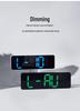 Multifunctional Living Room Wall Clock with Temperature Display and Alarm