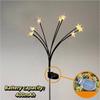 Waterproof Solar LED Lights Firefly Style Soft Flickering Glow Outdoor Decor Lamps Solar Powered Ground Stake Design