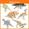 Dinosaur Replica Toys For Children Plastic Tyrannosaurus Velociraptor And Triceratops