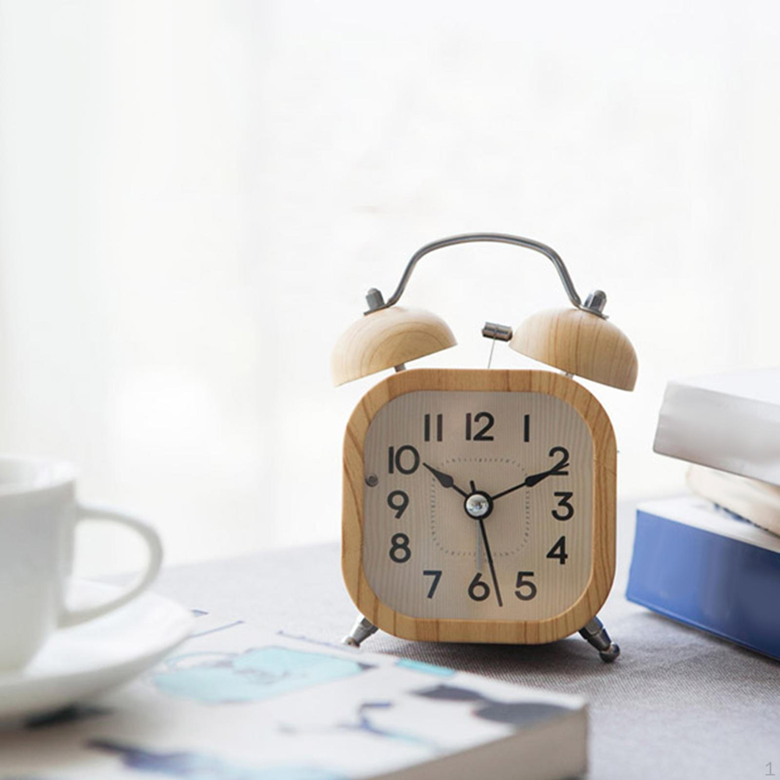 

Механический креативный будильник с двойным звонком, настольный, для дома, для детей, для гостиной
