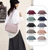 New Simple Lightweight Waterproof Nylon Crossbody Bag Fashionable Small Square Single Shoulder Bag for Women Trendy And Versatil