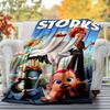 1pc storks baby delivery Outdoor Flannel Blanket Soft Plush Decor for Picnics, camping,Bedroom, Playroom, or Lunch Break, Perfect Gift