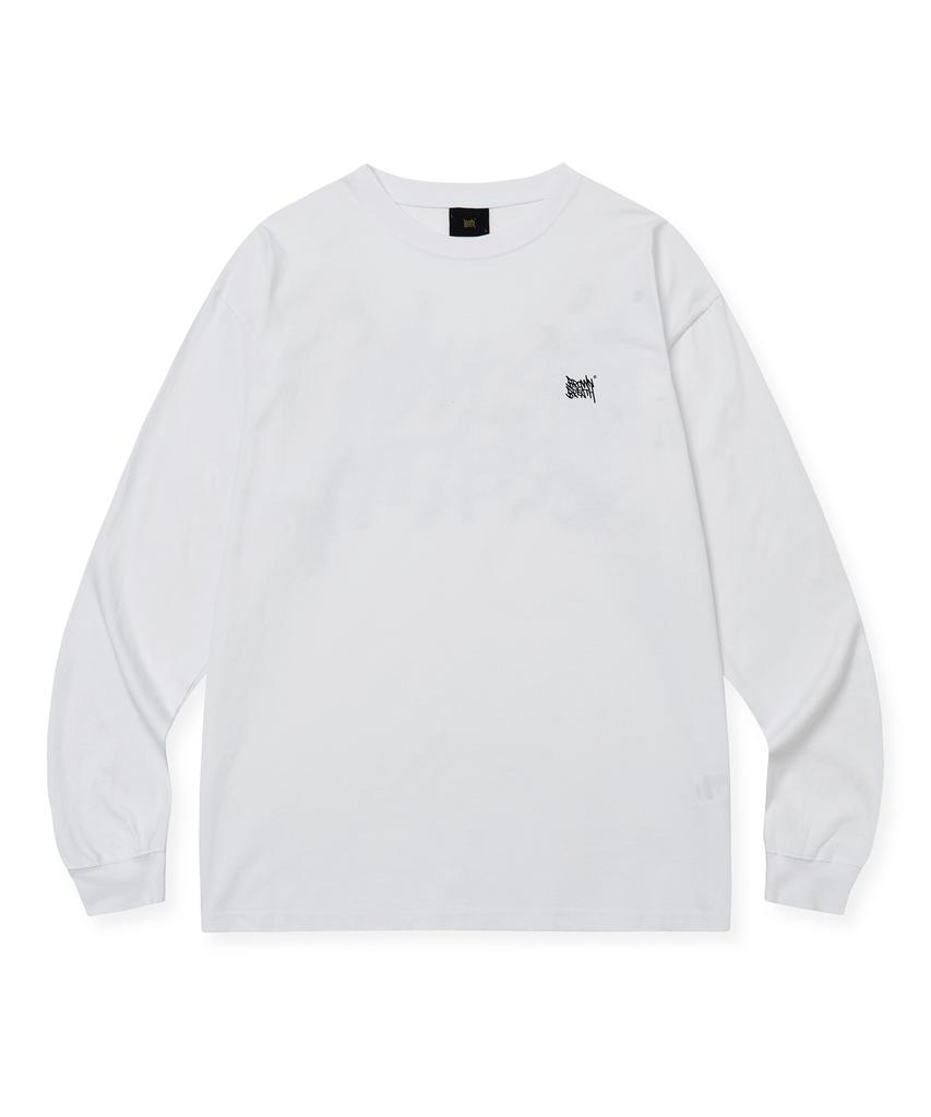 BROWNBREATH Paisley Tag Longsleeve - White