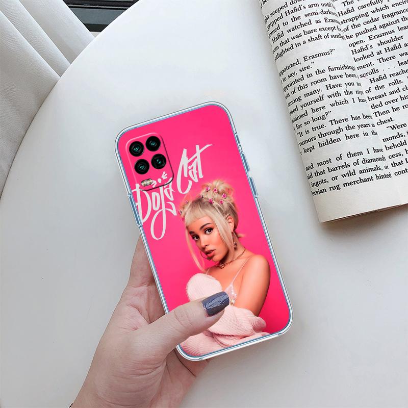 Doja Cat Transparent Phone Case for Samsung Galaxy A04 A04S A14 A23 A34 A54 M23 M33 M52 M53