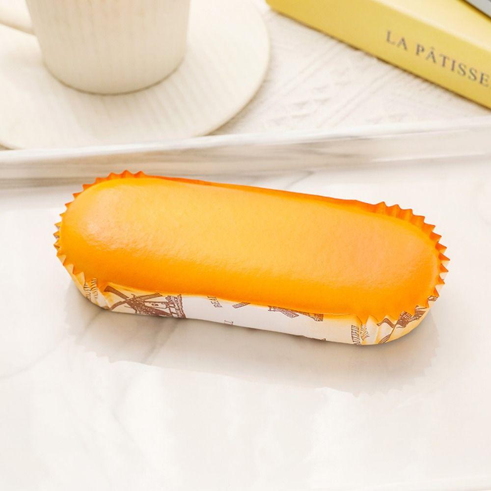 PU Bread Squeeze Toy Bread Food Pinch Music Toys Cake Slow Rebound Toy Kids Gift