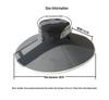 Men's Solar-Powered Cooling Hat with Fan for Outdoor Work