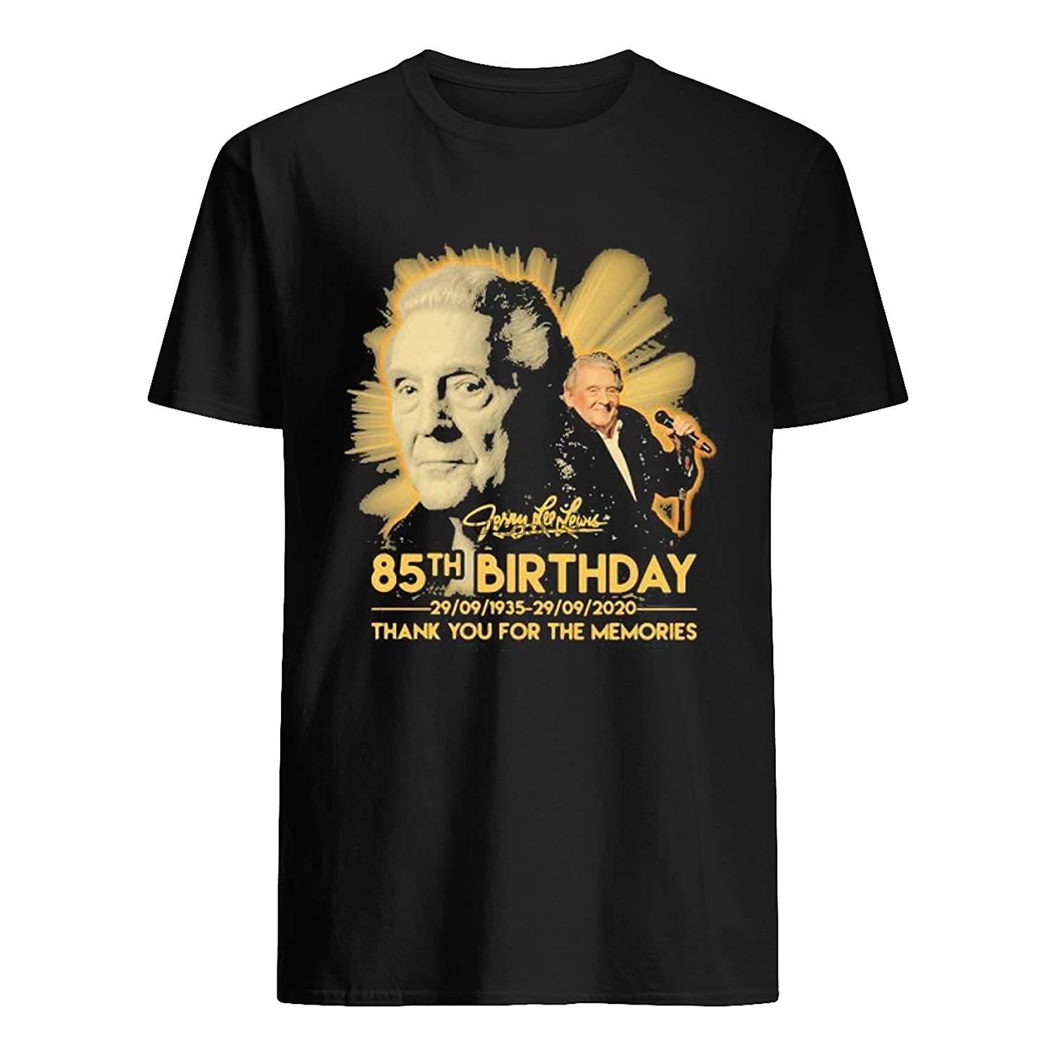 Jerry Lee Lewis 85th Bday T-Shirt L