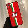Charles Leclerc 16 F1 Phone Case For iPhone 13 11 12 14 15 16 Pro Max XS X XR 13 12 Mini Plus  Coque