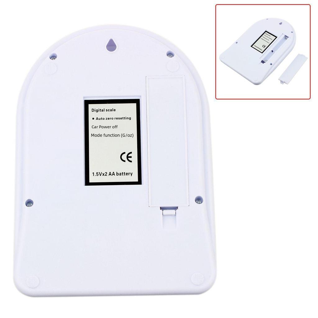 SF400 Mini Elektronische Küchenwaage: Kompakte Grammwaage zum Backen, Kochen und für medizinische Materialien