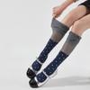 1/3 Pairs Japanese Women's Mid-Calf Summer Socks Thin Lace Cut-out, Preppy Stackable Slouchy Slimming Trendy Casual Breathable
