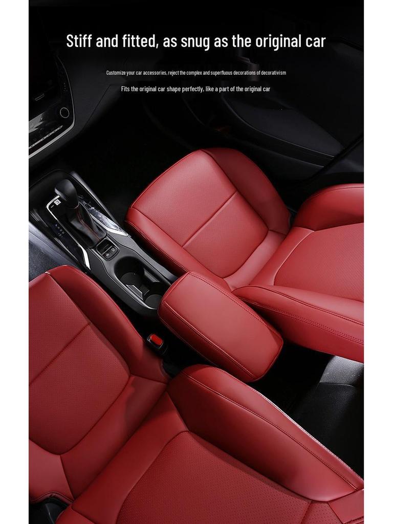 Pokrowce na siedzenia z prawdziwej skóry Toyota Corolla Cross – Pełne owinięcie, 24 modele, Kompatybilność całoroczna