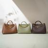 The Woven Leather Metal Rope Buckle Single-shoulder Bag Is Fashionable, Trendy and Niche, Suitable for Street Commuting