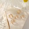 C-Shape Gift Multi-layer For Women Korean Style Earrings Earring Set Ear Bone Clips Leaves Ear Cuff