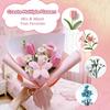 676PCS Pipe Cleaner Craft Kit – 5 Colors Pipe Cleaners for DIY Flowers, All in One Chenille Stem Art and Craft Supplies for Gift