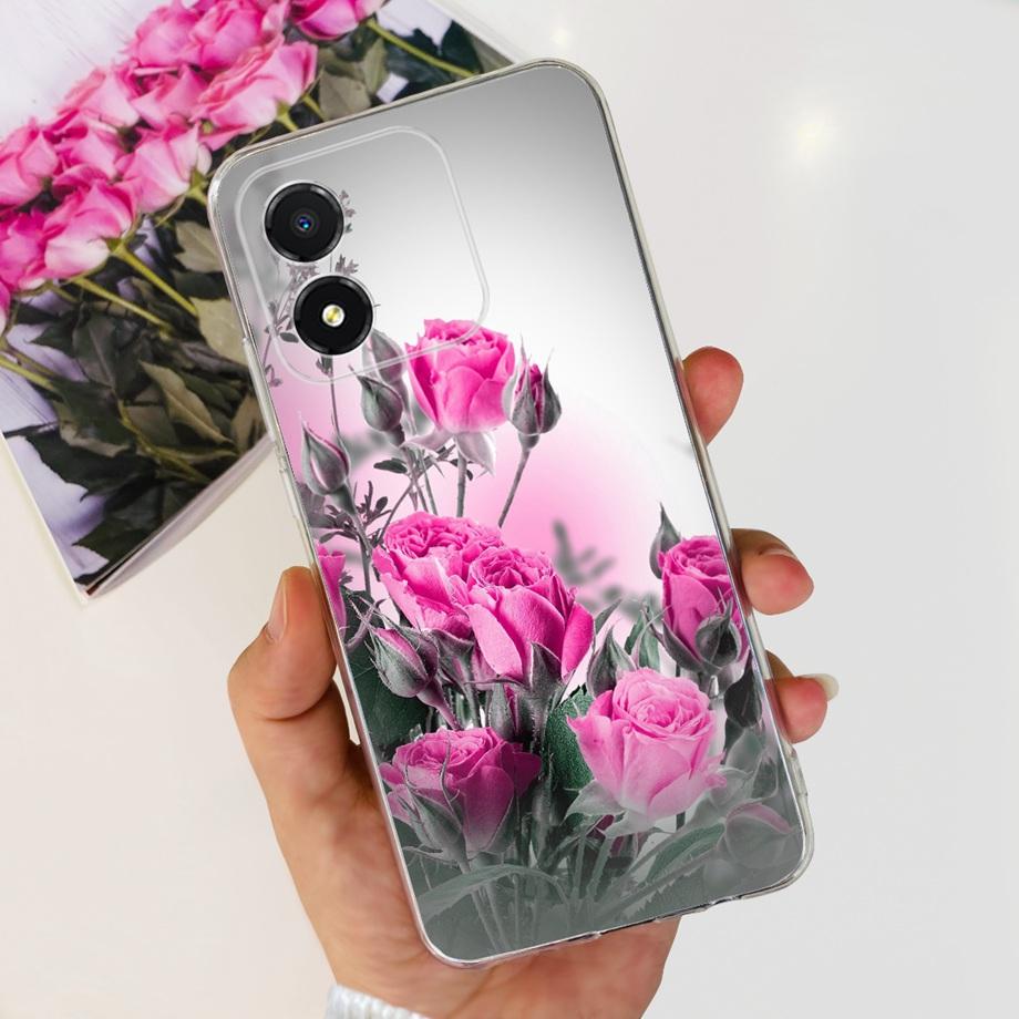 For Honor X5 Plus Case Fashion Colorful Girly Cover Case For HonorX5 Plus Soft Silicone Fundas Phone Case For Honor X5Plus Coque