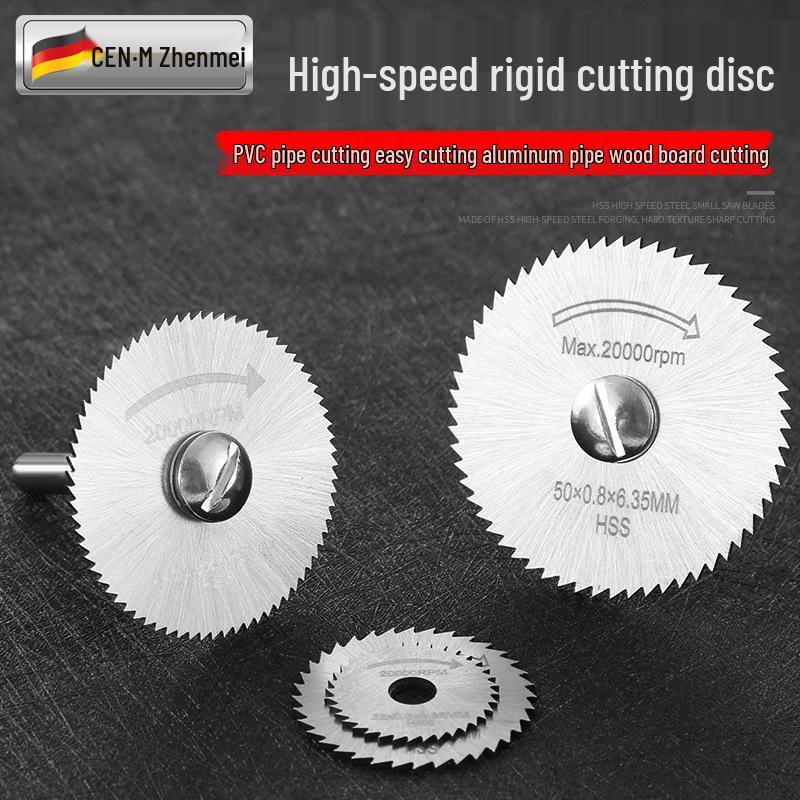 High-Speed Steel Small Circular Saw Blade Set for Electric Grinders and Drills