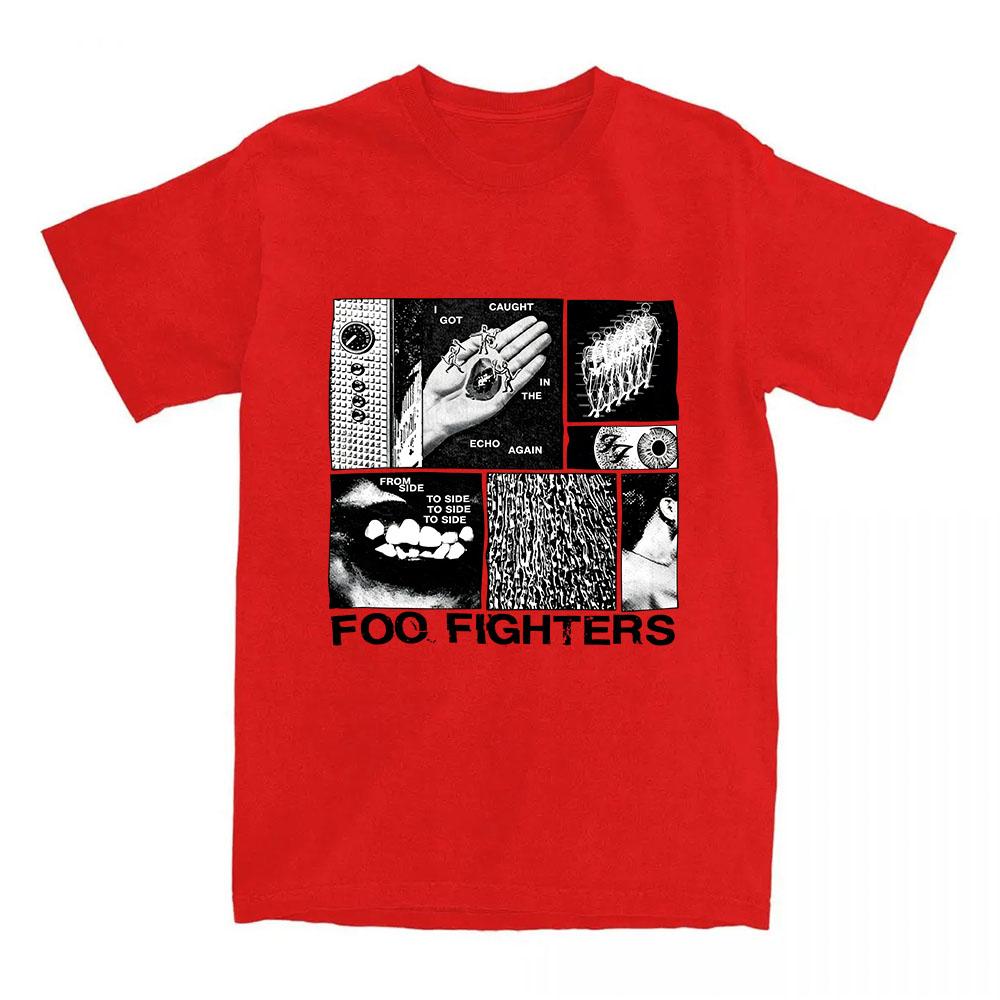 Album Your Favorite Toy Tee Fashion Rock Band Foooo Fighters T-shirt Summer Short Sleeve Cotton Male Tshirts Unisex Streetwear