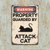 Retro Metal Sign Cute Pets Wall Decor Tin Plate Art for Living Room Bar Cafe