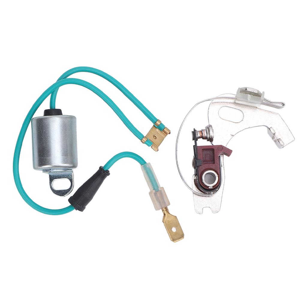 Kit de Puntos y Condensador para Distribuidor Construcción Metálica Kit Profesional de Puntos de Distribuidor Reemplazo para Lucas 43D