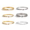 Salircon 6 Pcs/set Vintage Metal Stacked Bangle Women Ethnic Style Fish Pattern Symbol Bracelet Party Accessories Jewelry Gifts