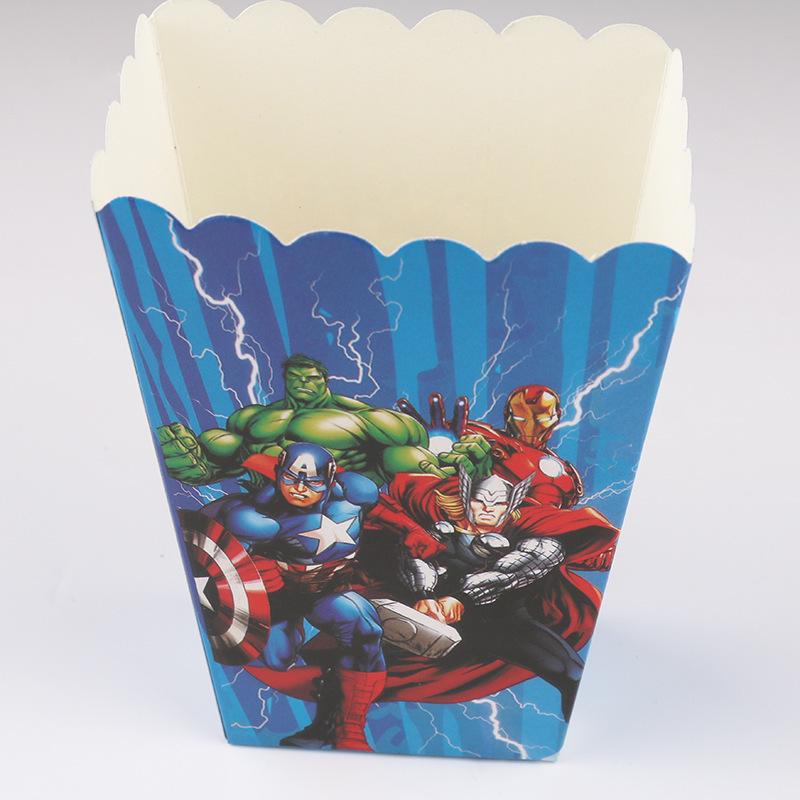 Avengers Tableware Set: Bunting, Cups, Plates, Masks, Cutlery, and Gifts for Indoor Parties