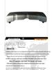 Capac pentru ochi de tractare bara spate pentru Land Rover Discovery Sport (Gri/argintiu) LR077791 LR077792