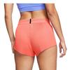 Nike Solid Color Logo Print Elastic Waist Shorts Women shorts Bright-Orange CJ2366-854
