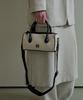 From Where Logo Tote Bag Linen