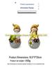 Ceramic Pumpkin Man Home Decor - Harvest Festival Resin Gift