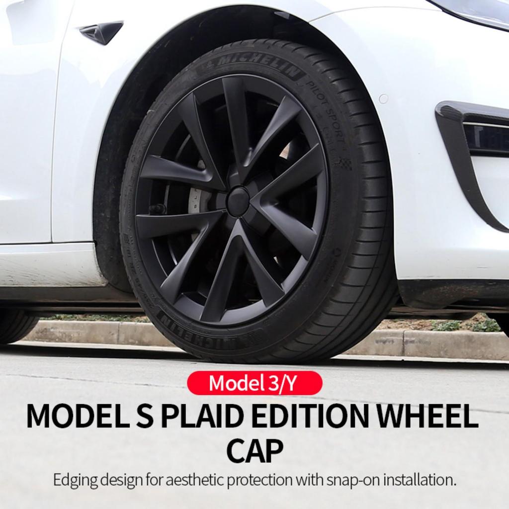 18-Inch Wheel Cover & Protection for Tesla Model 3 - Exterior Accessory Kit
