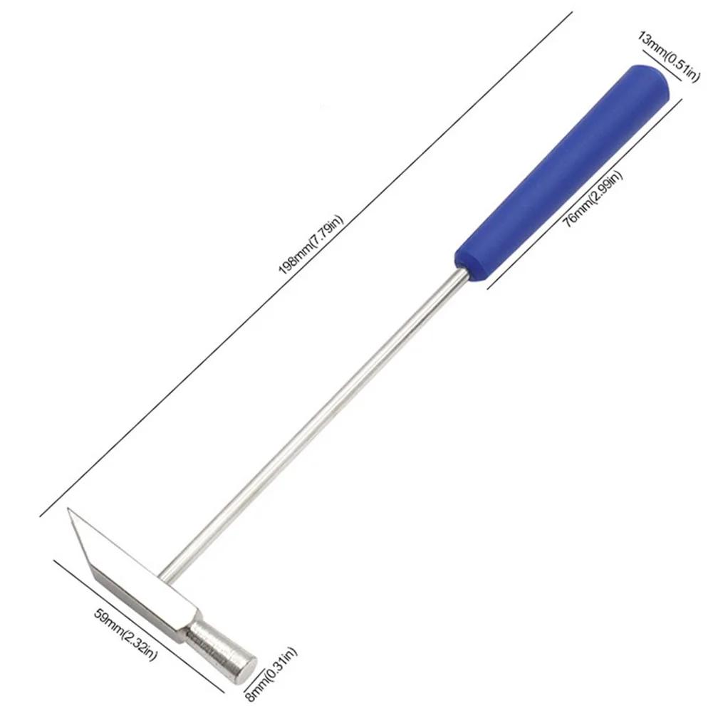 1Pcs Professional Mini Hammer Repair Tool DIY Metal Rubber Hammer Double Head For Repair Maintenance Jewelry Watch Tools
