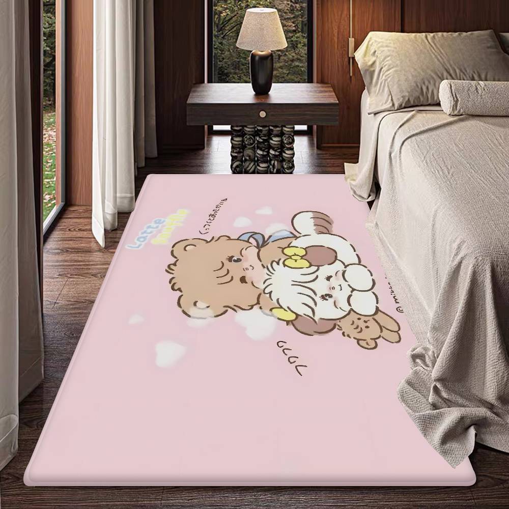 M-Mikko C-Characters Room Mats Cheaper Anti-slip Modern Living Room Balcony Printed Welcome Rug