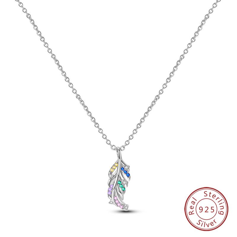 925 Silver Luminous Firefly Heart Shaped Zircon Pendant Necklace For Women Fashion Anniversary Birthday Jewelry Gifts
