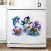 Bathroom Sink Area Backsplash Sticker Floral Waterproof Self Adhesive Removable Modern Home Decor Accessories